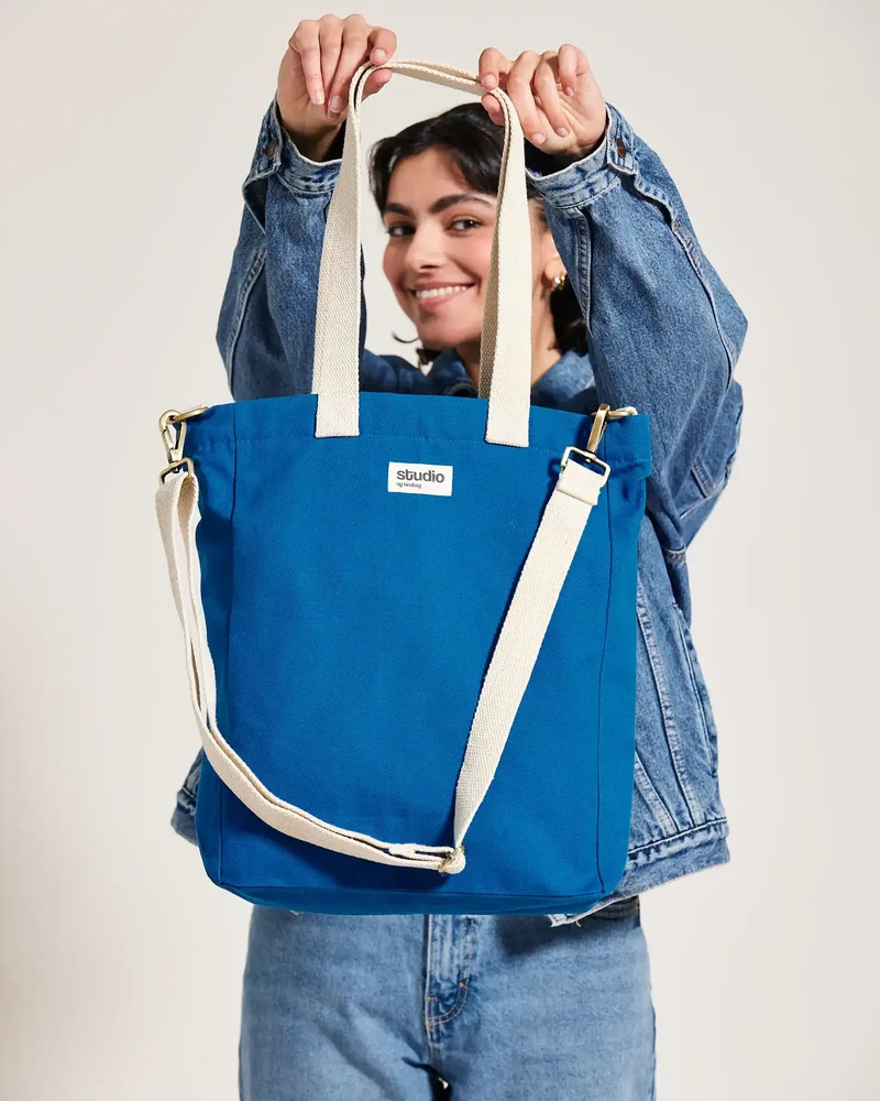Bolsa tote algodón orgánico Hindbag Evan para personalizar