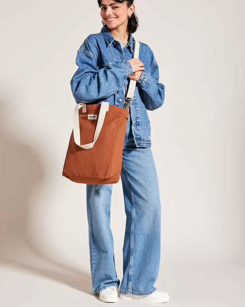 Bolsa tote algodón orgánico Hindbag Evan para personalizar