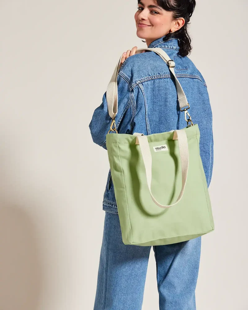 Bolsa tote algodón orgánico Hindbag Evan para personalizar