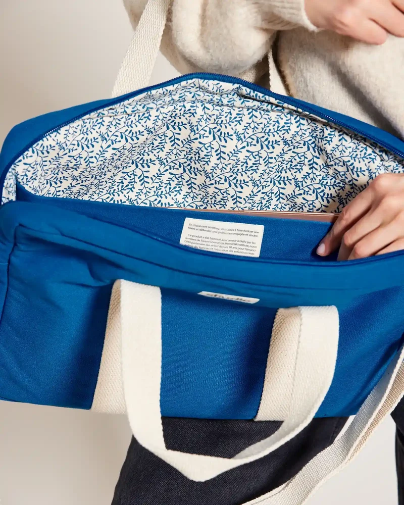 Bolsa para portátil algodón orgánico para personalizar