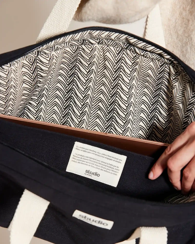 Bolsa para portátil algodón orgánico para personalizar