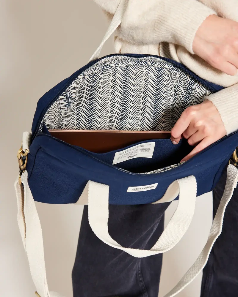 Bolsa para portátil algodón orgánico para personalizar