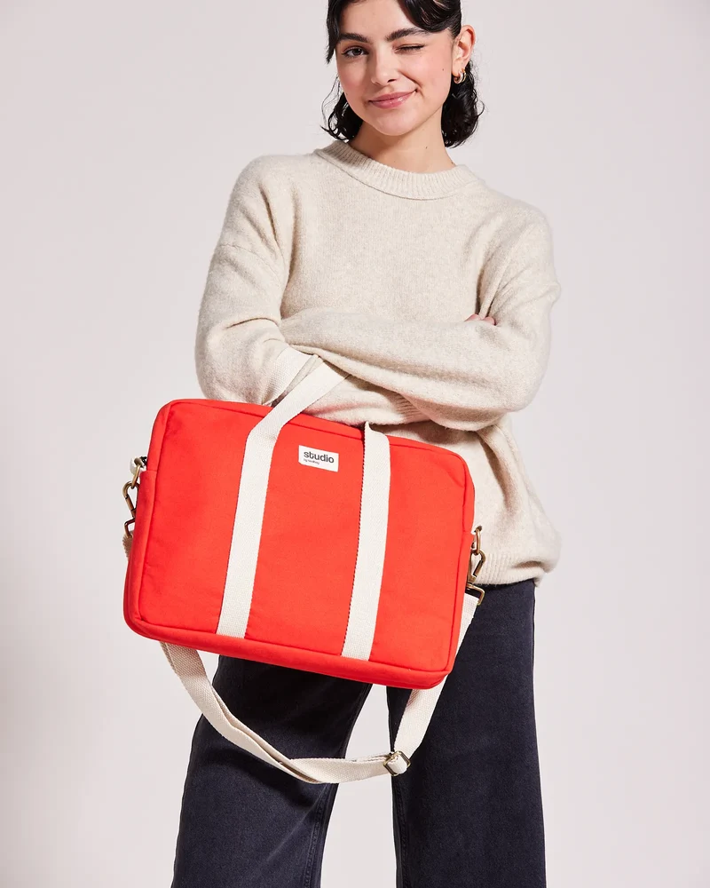 Bolsa para portátil algodón orgánico para personalizar