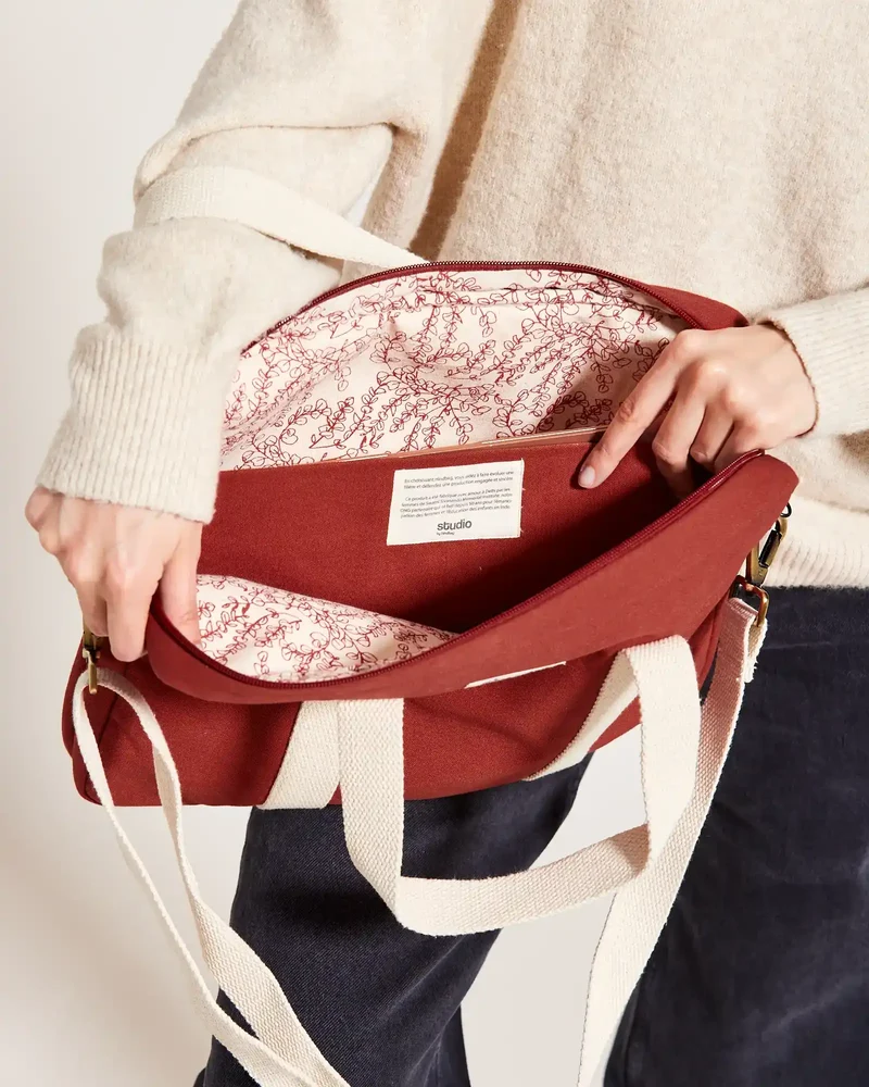 Bolsa para portátil algodón orgánico para personalizar