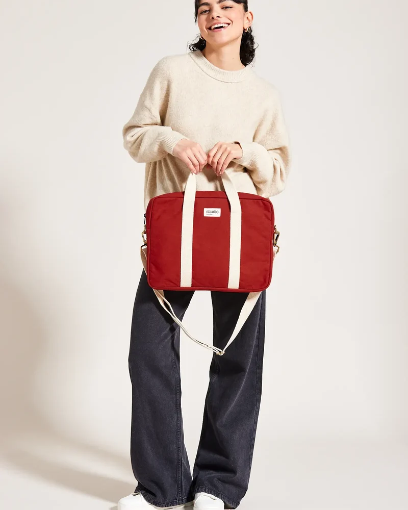 Bolsa para portátil algodón orgánico para personalizar