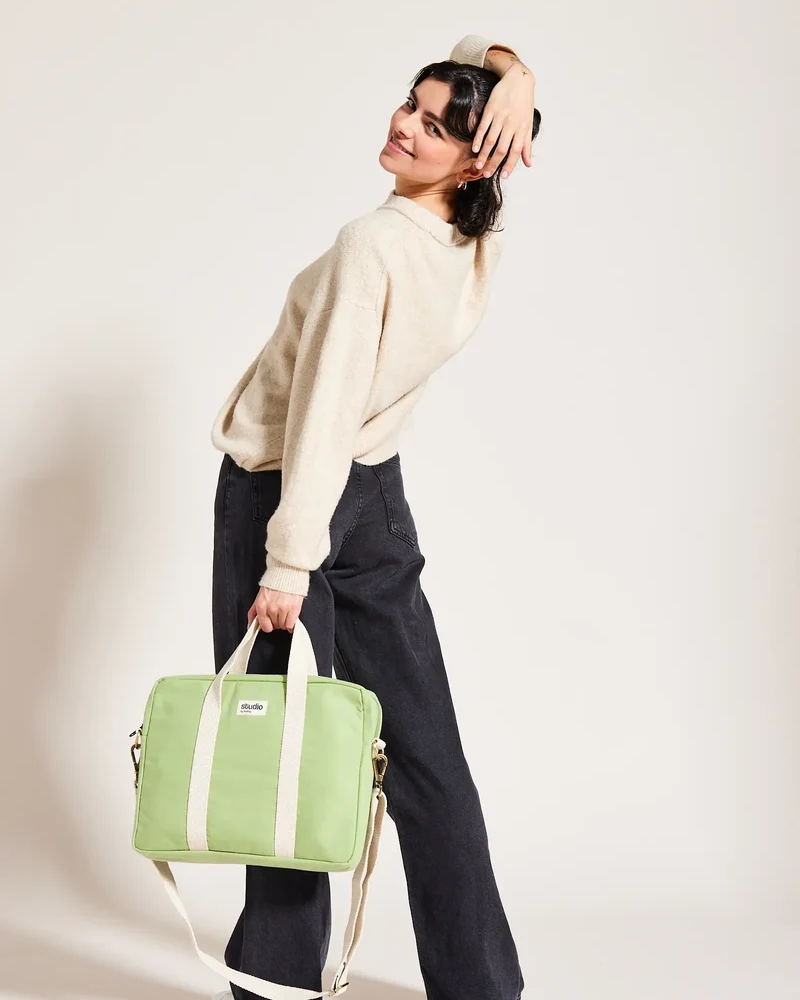 Bolsa para portátil algodón orgánico para personalizar