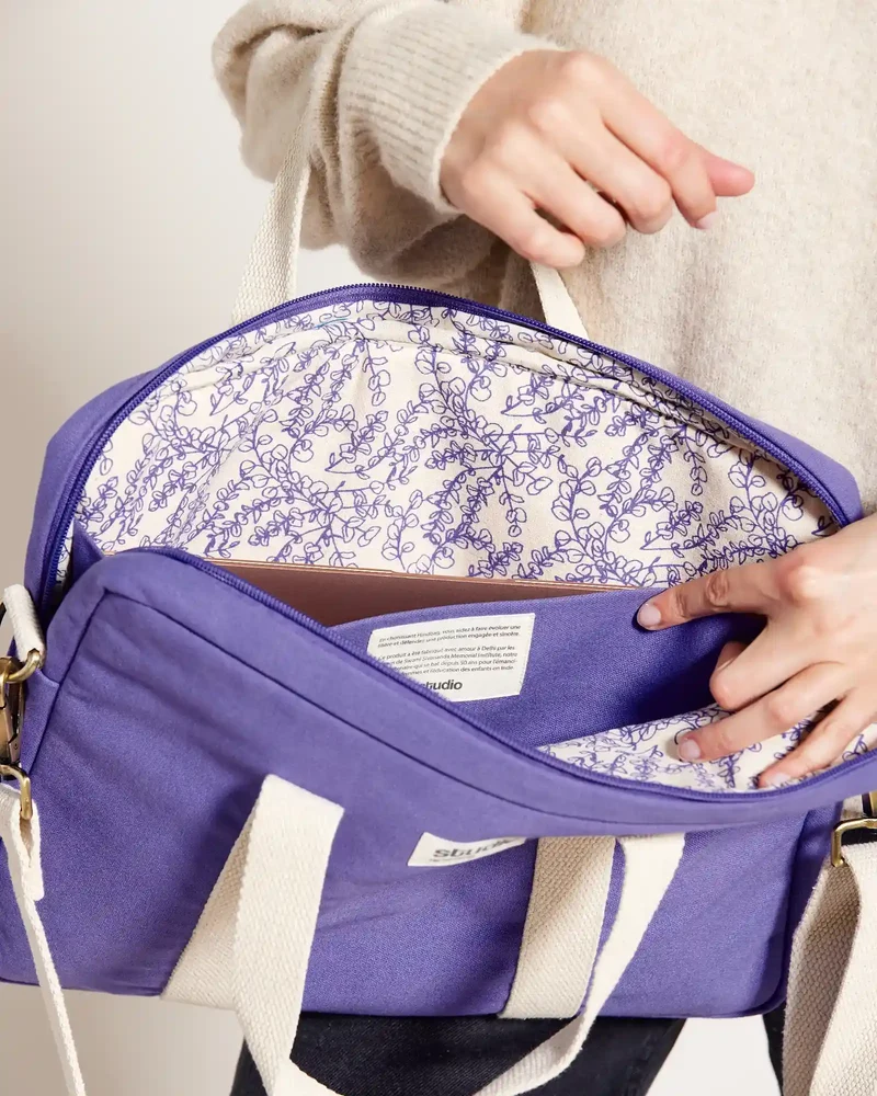 Bolsa para portátil algodón orgánico para personalizar