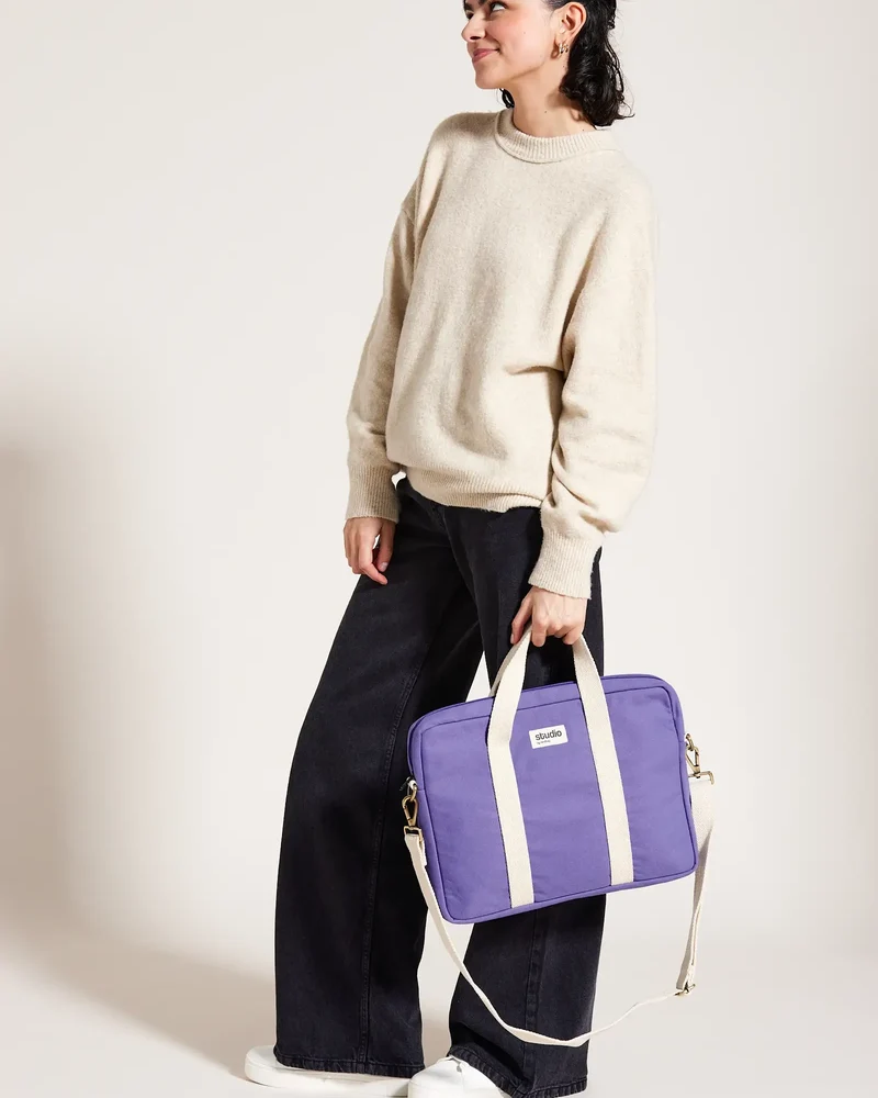 Bolsa para portátil algodón orgánico para personalizar