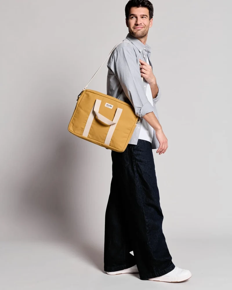 Bolsa para portátil algodón orgánico para personalizar