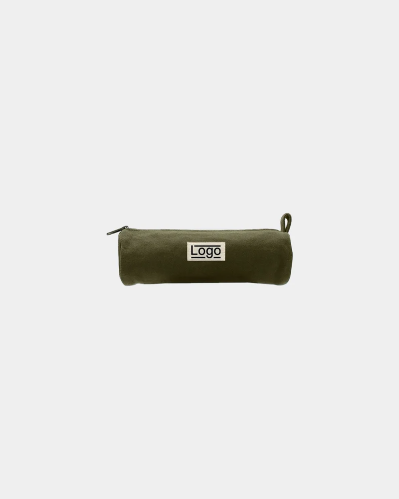 Estuche redondo algodón orgánico Hindbag para personalizar