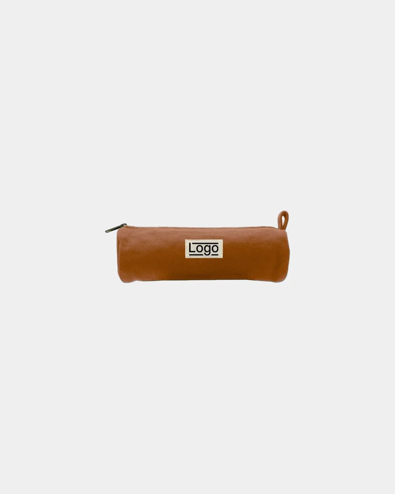 Estuche redondo algodón orgánico Hindbag para personalizar