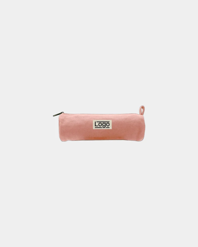 Estuche redondo algodón orgánico Hindbag para personalizar