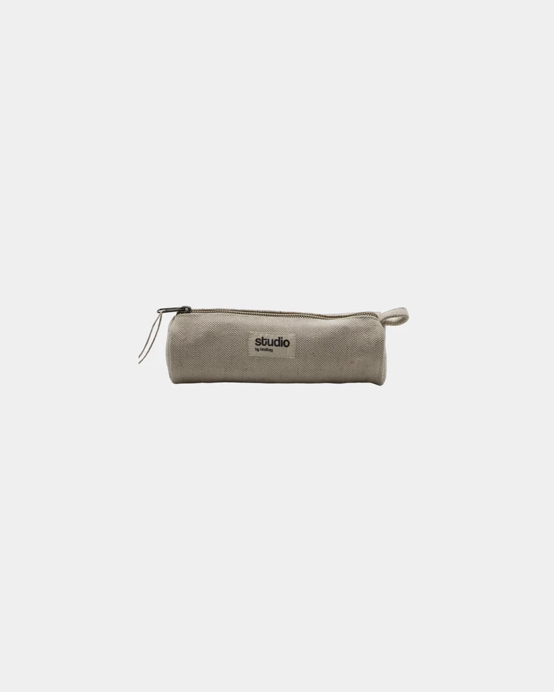 Estuche redondo algodón orgánico Hindbag para personalizar