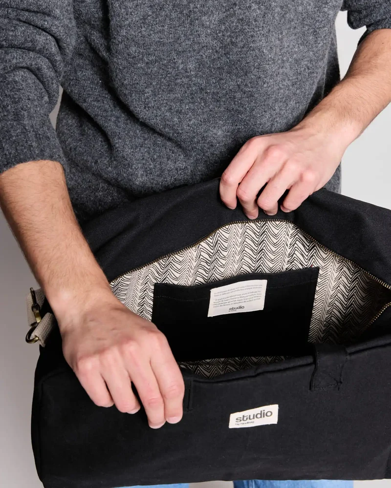 Bolsa bowling algodón orgánico Hindbag para personalizar