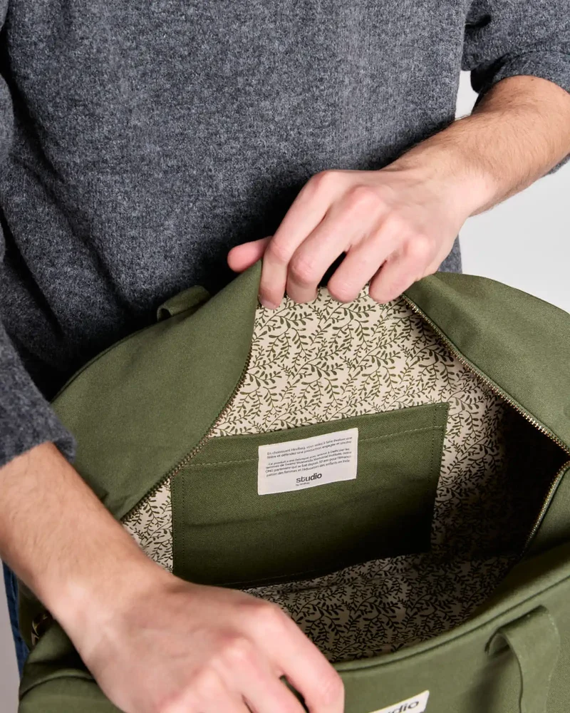Bolsa bowling algodón orgánico Hindbag para personalizar