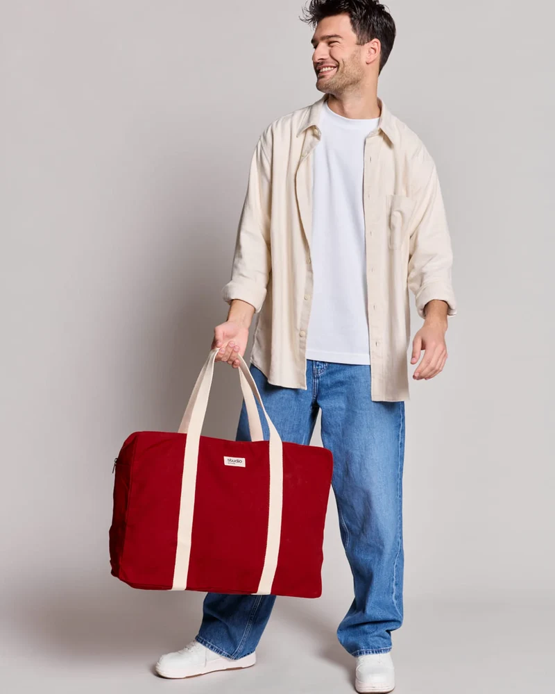 Bolsa de viaje algodón orgánico Hindbag para personalizar