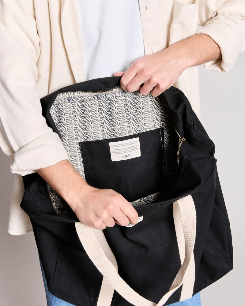 Bolsa de viaje algodón orgánico Hindbag para personalizar