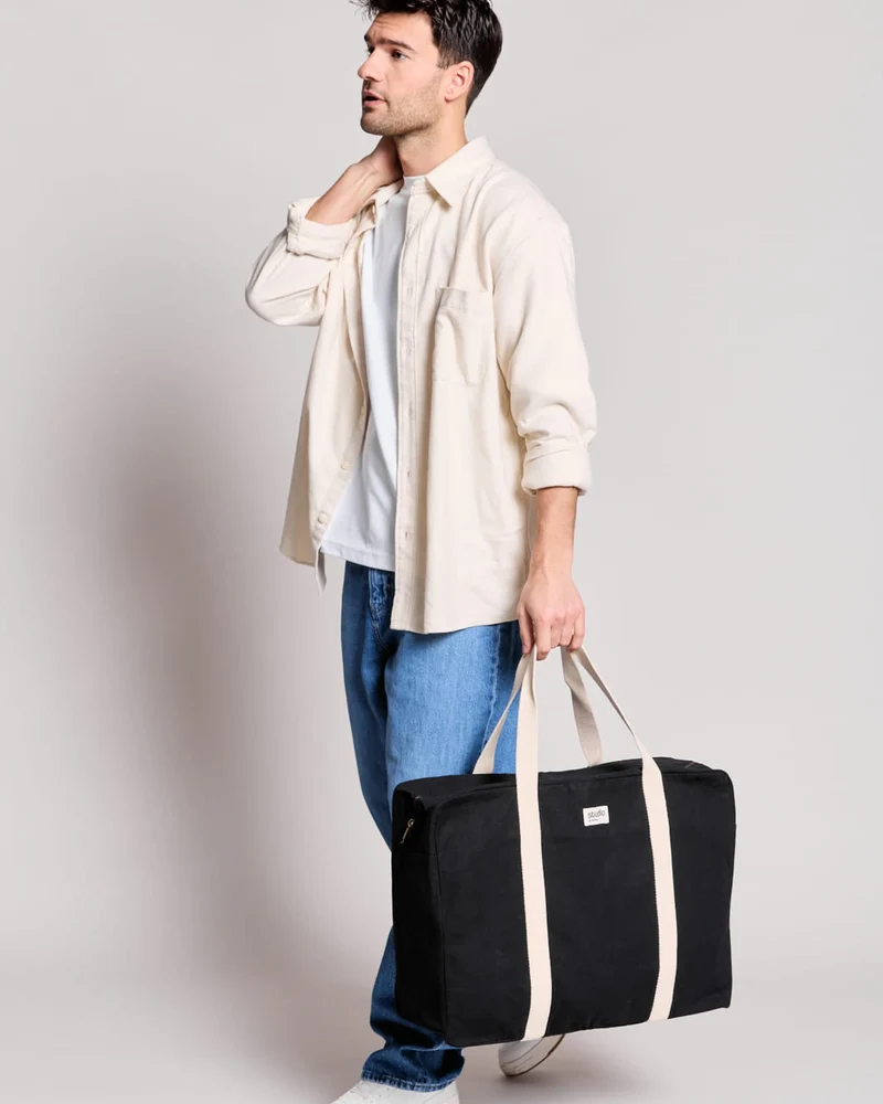 Bolsa de viaje algodón orgánico Hindbag para personalizar