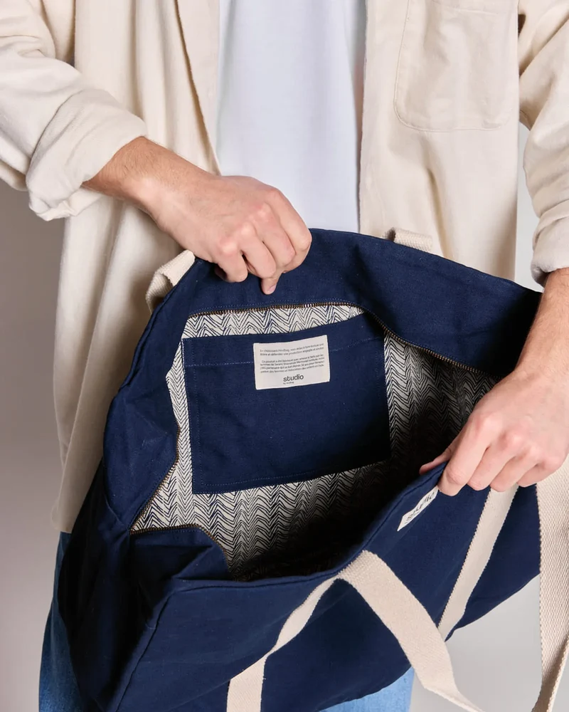 Bolsa de viaje algodón orgánico Hindbag para personalizar