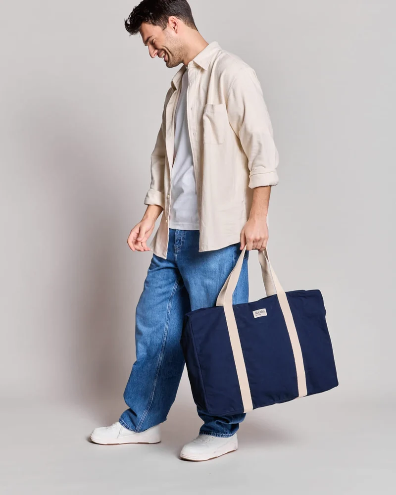 Bolsa de viaje algodón orgánico Hindbag para personalizar