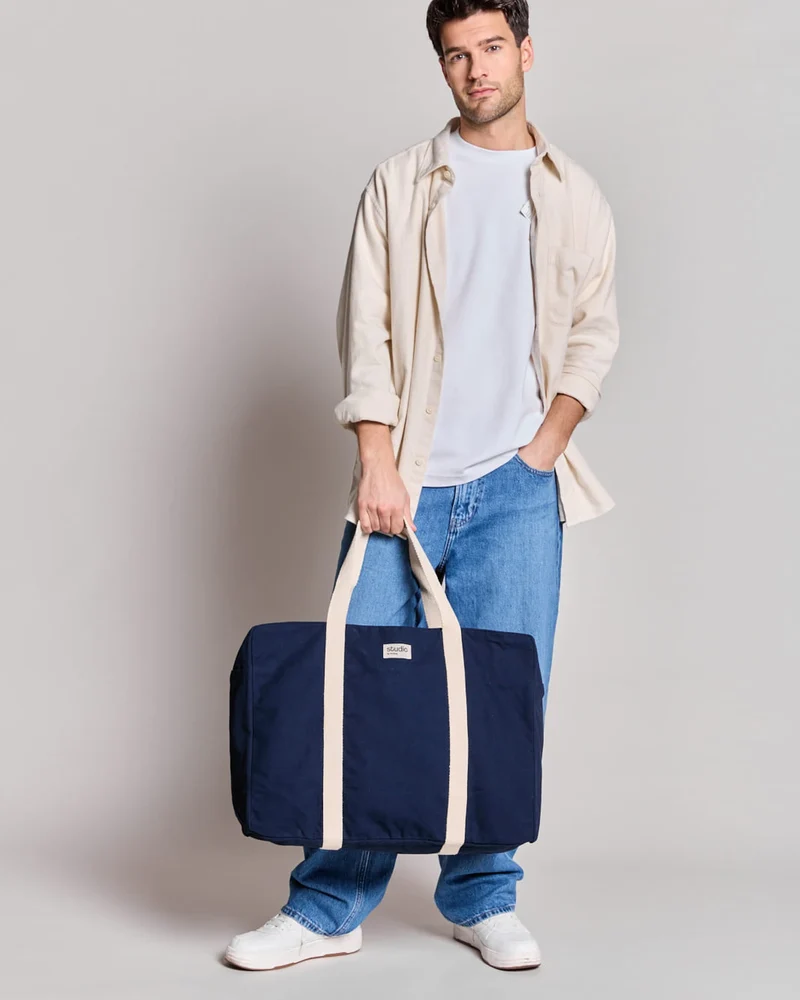 Bolsa de viaje algodón orgánico Hindbag para personalizar