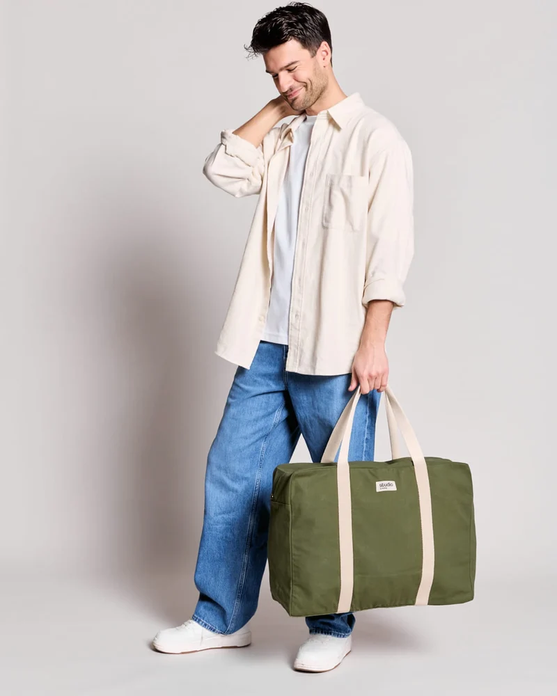Bolsa de viaje algodón orgánico Hindbag para personalizar