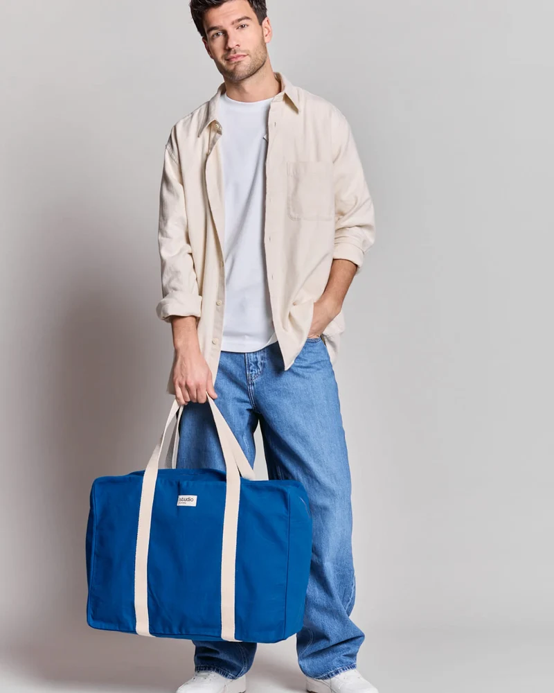 Bolsa de viaje algodón orgánico Hindbag para personalizar