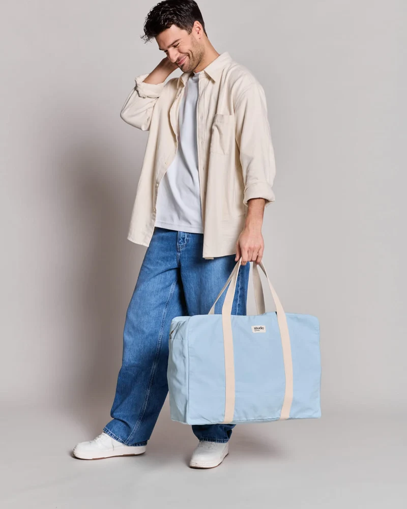 Bolsa de viaje algodón orgánico Hindbag para personalizar