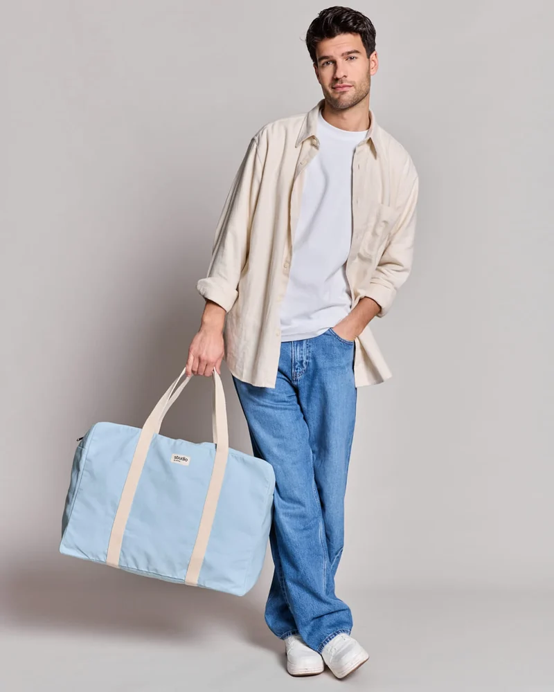 Bolsa de viaje algodón orgánico Hindbag para personalizar