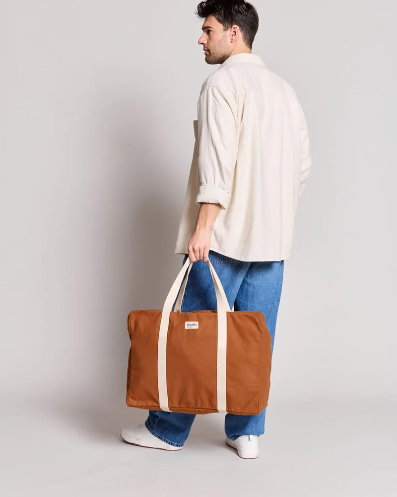Bolsa de viaje algodón orgánico Hindbag para personalizar