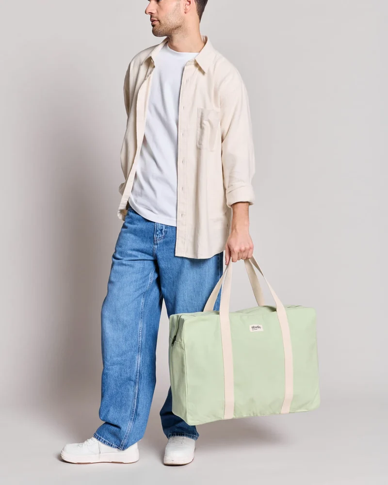 Bolsa de viaje algodón orgánico Hindbag para personalizar