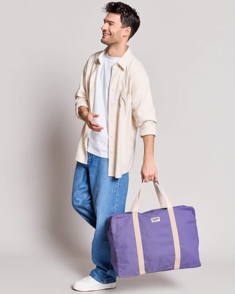 Bolsa de viaje algodón orgánico Hindbag para personalizar