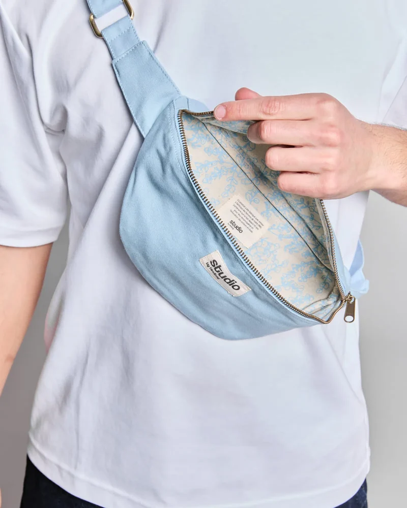 Riñonera algodón Hindbag para personalizar