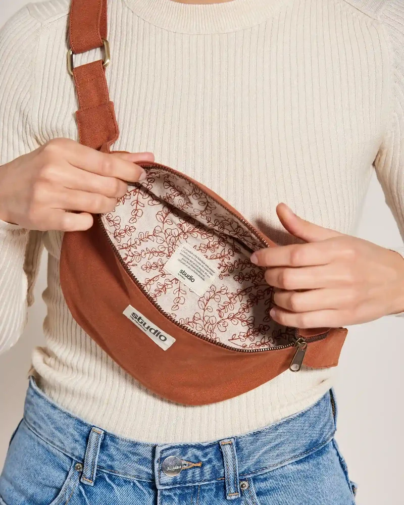Riñonera algodón Hindbag para personalizar