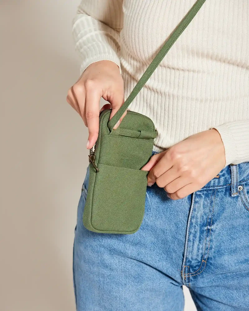 Funda móvil algodón orgánico Hindbag Théo para personalizar
