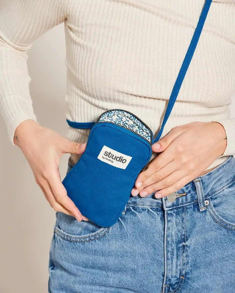 Funda móvil algodón orgánico Hindbag Théo para personalizar