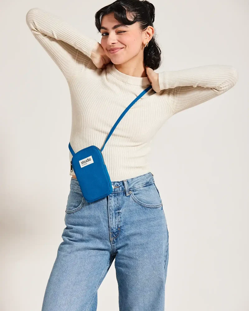 Funda móvil algodón orgánico Hindbag Théo para personalizar
