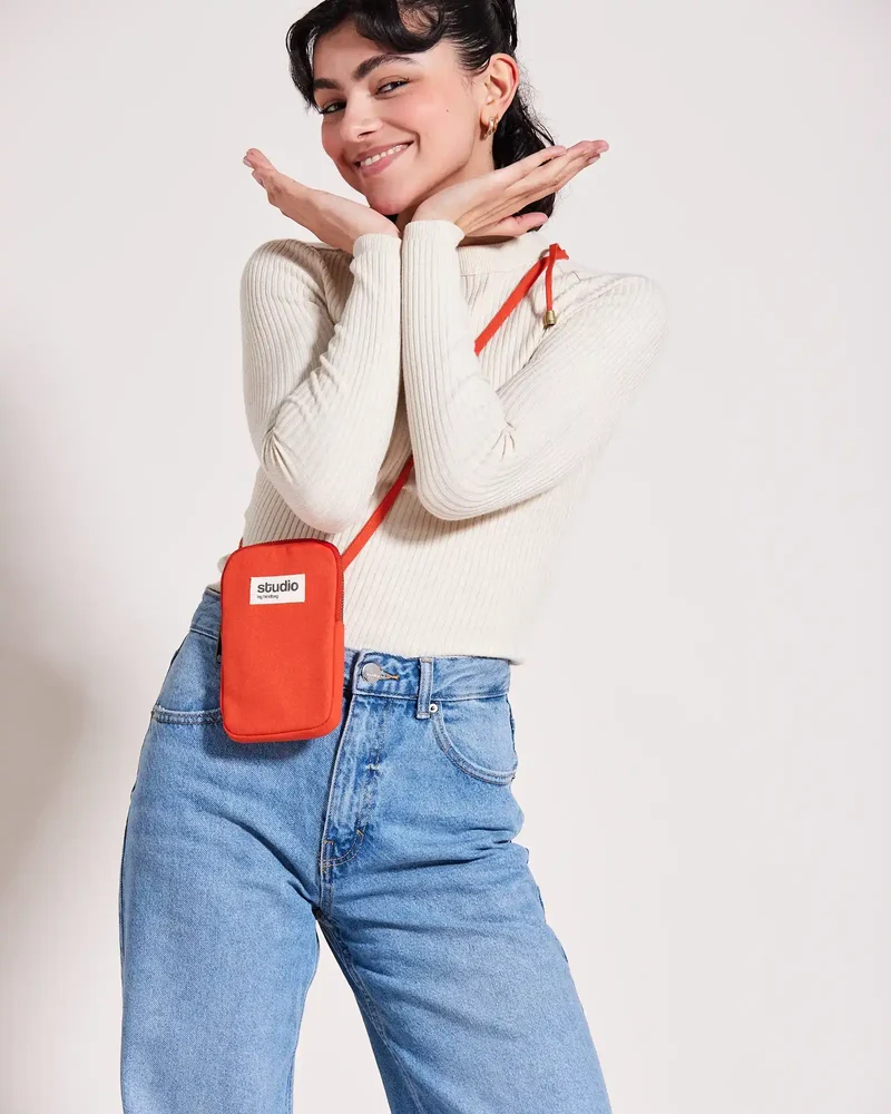 Funda móvil algodón orgánico Hindbag Théo para personalizar