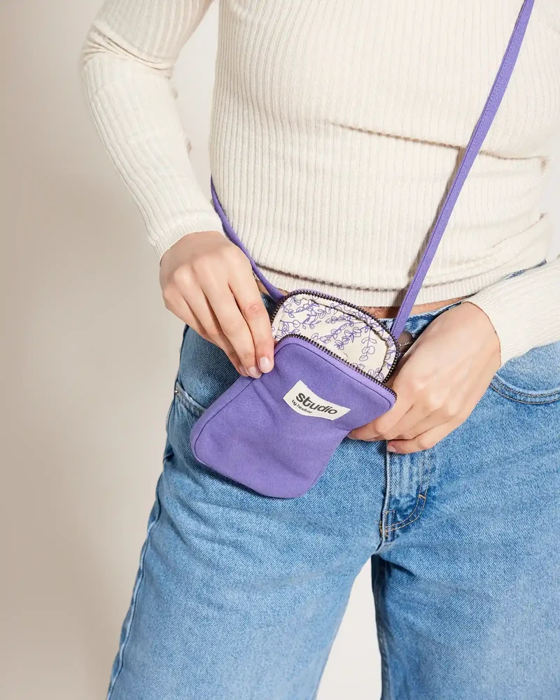 Funda móvil algodón orgánico Hindbag Théo para personalizar