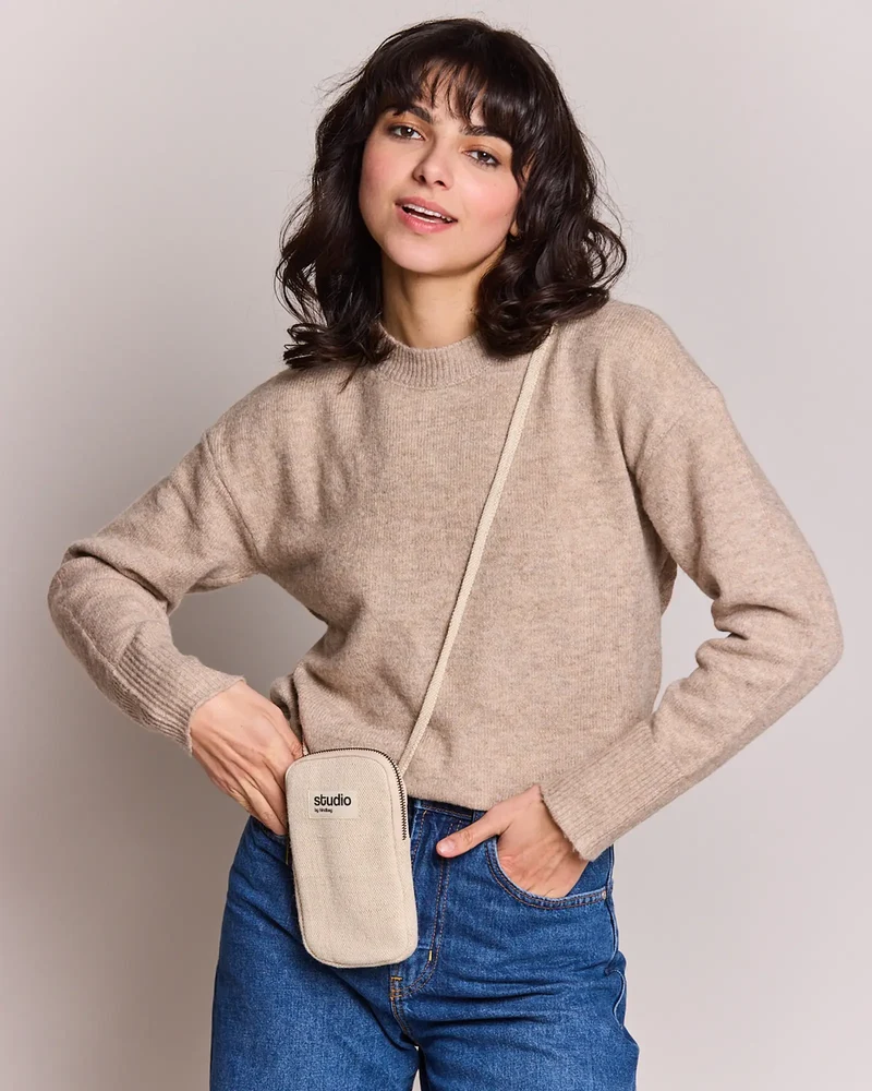 Funda móvil algodón orgánico Hindbag Théo para personalizar
