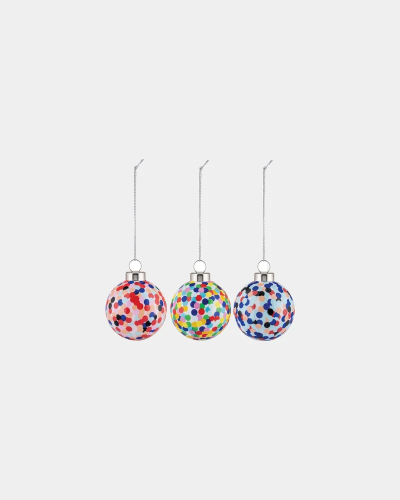 Bola de Navidad vidrio Alessi Proust 6cm para personalizar