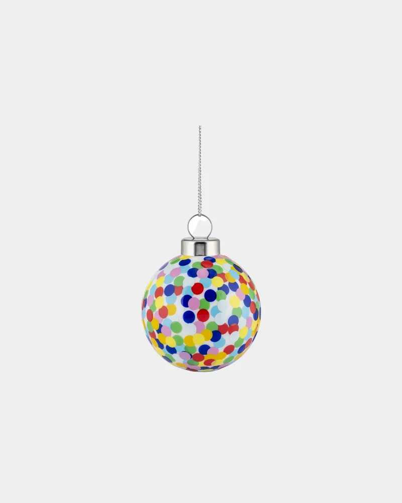 Bola de Navidad vidrio Alessi Proust 6cm para personalizar
