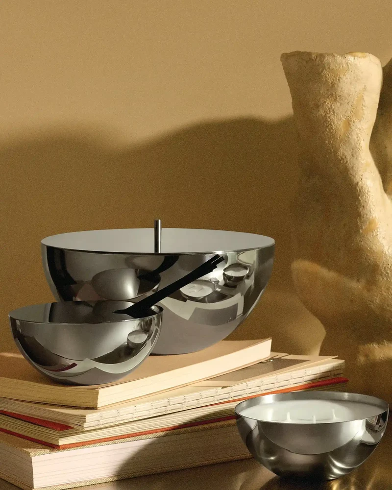Recipiente acero inoxidable Alessi Rocc para personalizar