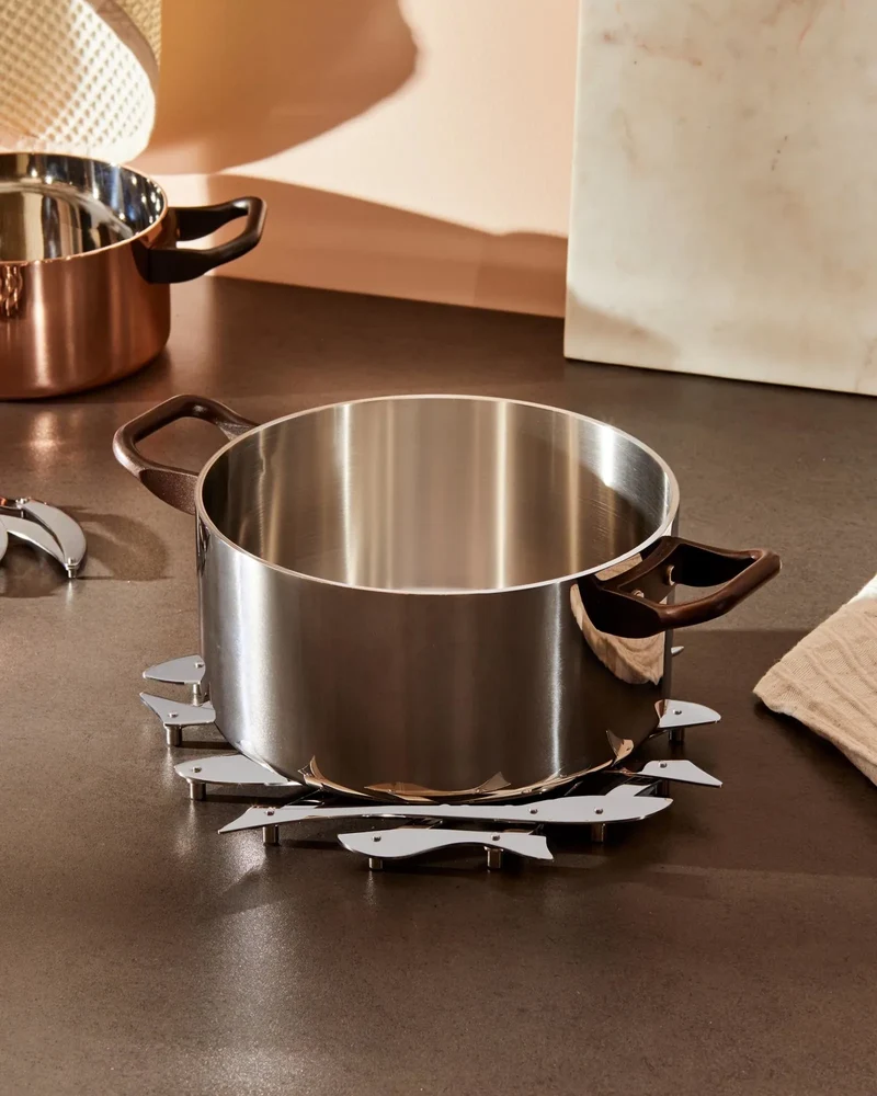 Salvamanteles extensible Alessi Pescher para personalizar