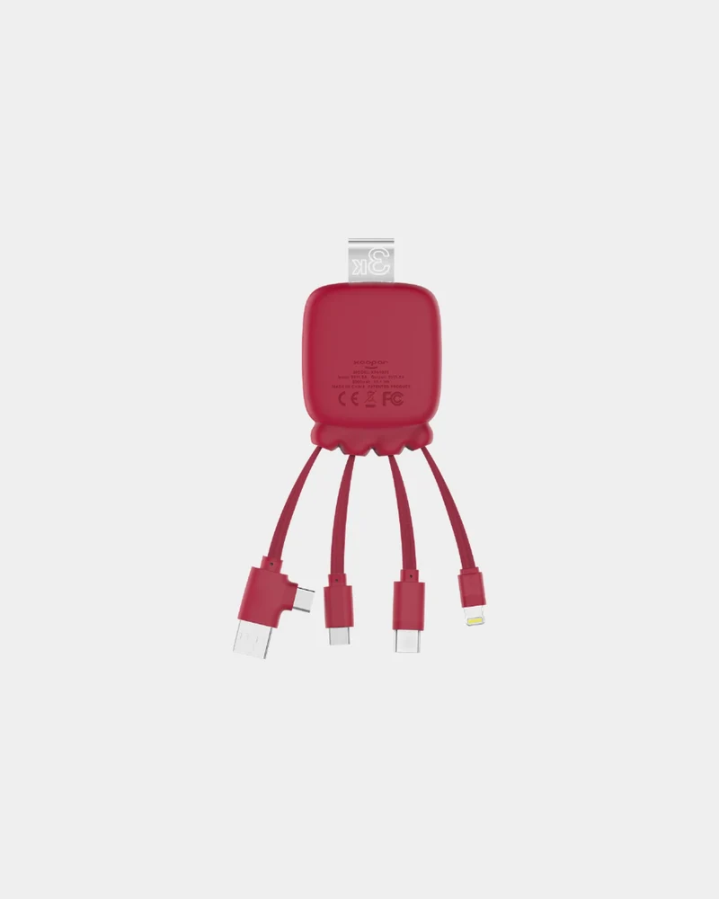 Power bank multicable plástico reciclado para personalizar