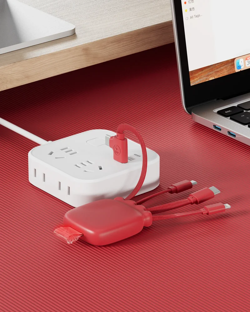 Power bank multicable plástico reciclado para personalizar