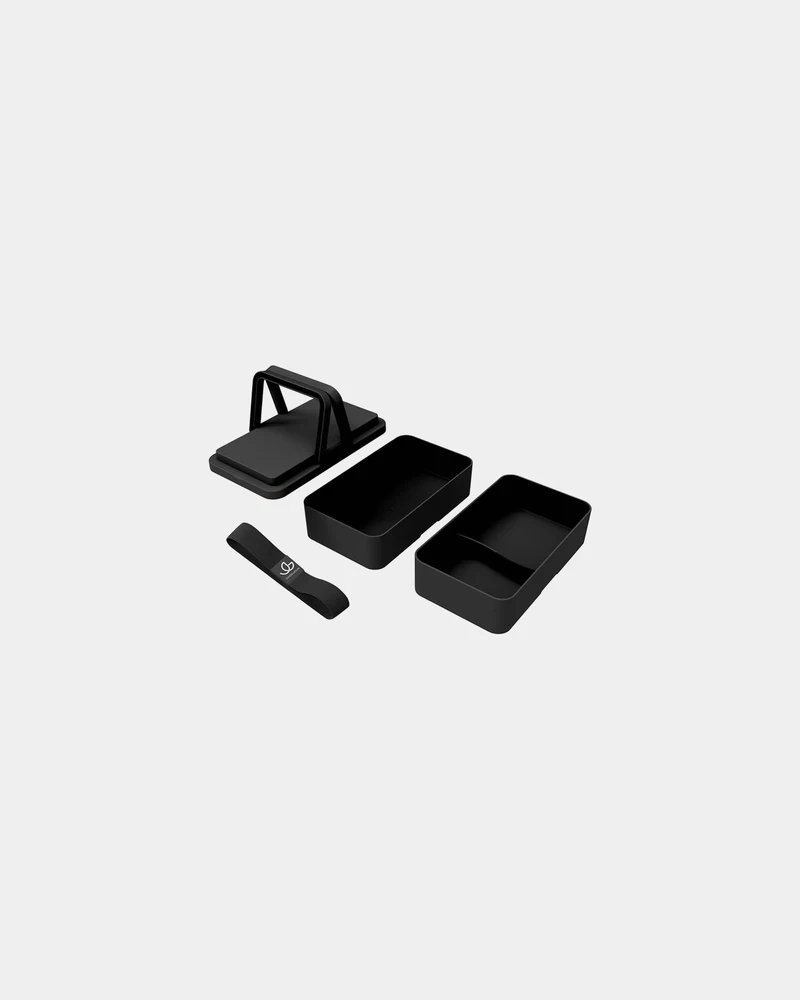Fiambrera plástico reciclado Goodjour 1L para personalizar