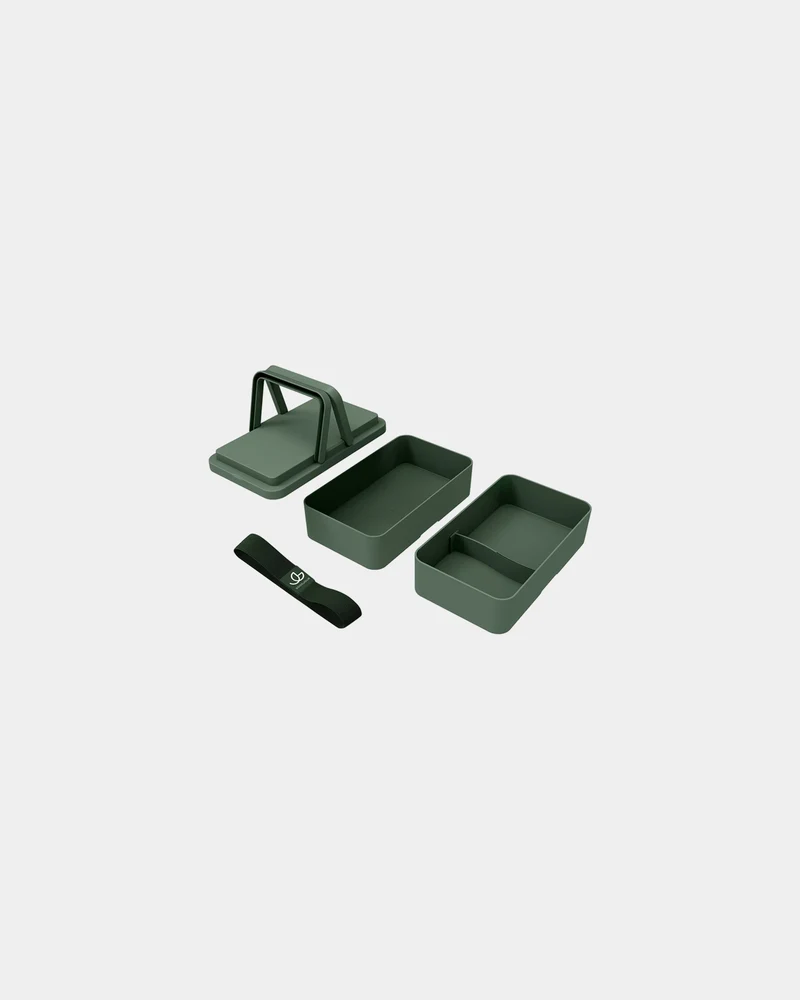 Fiambrera plástico reciclado Goodjour 1L para personalizar