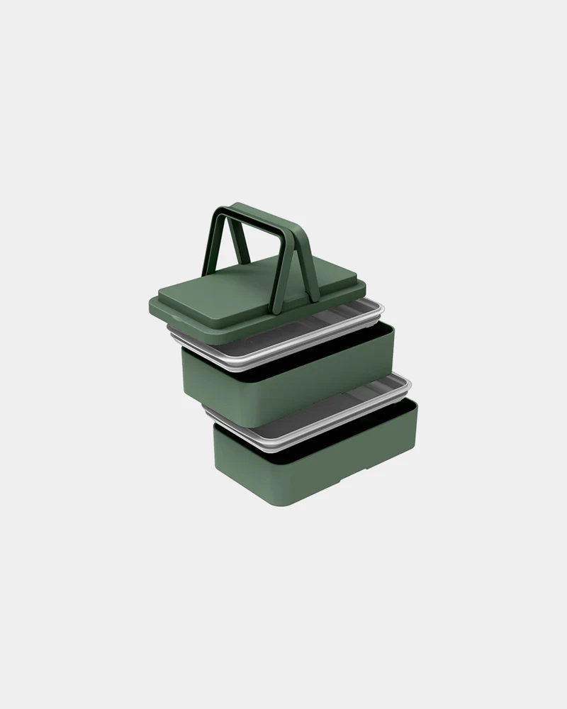 Fiambrera plástico reciclado Goodjour 1L para personalizar