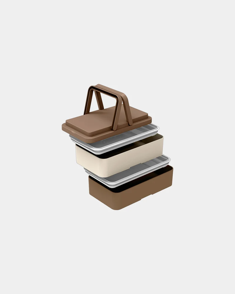 Fiambrera plástico reciclado Goodjour 1L para personalizar